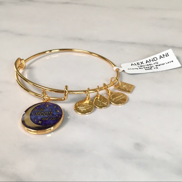 Alex and Ani Stellar Love Charity Design Bracelet - Picture 3 of 10